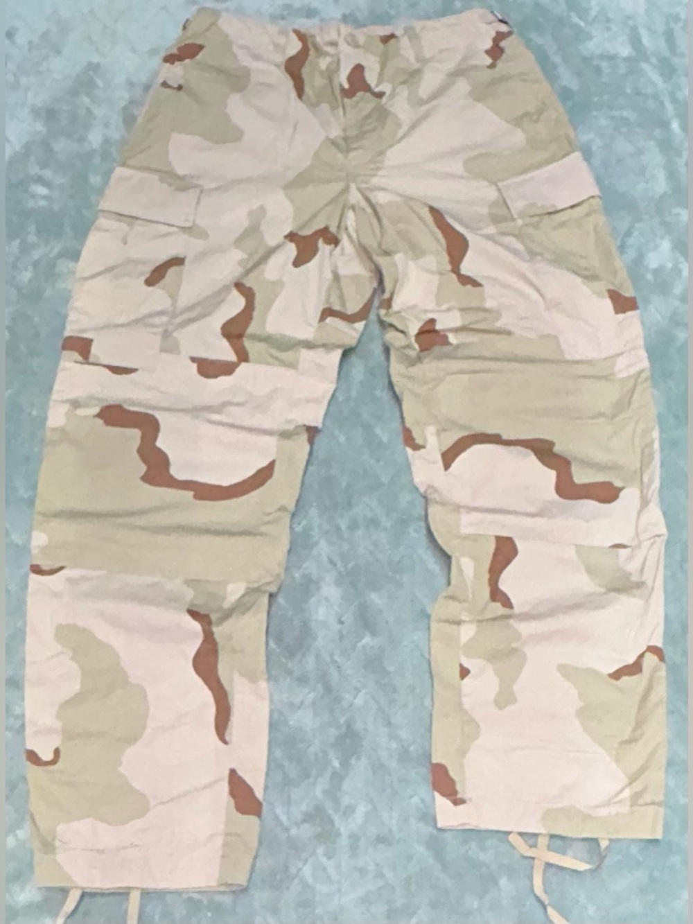 US Military Desert Camo Combat Trousers Mens’s Size Medium Reg
